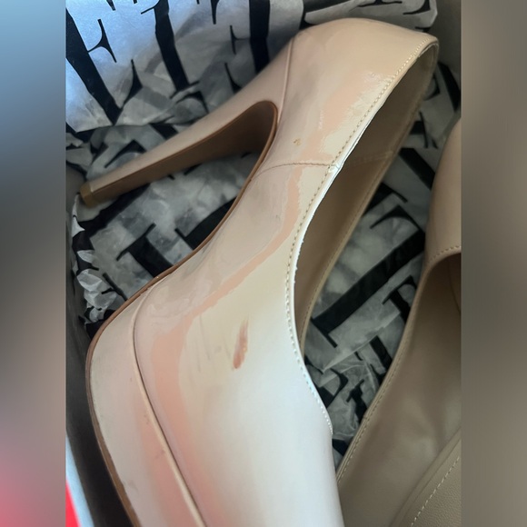 Nude platform heels - Picture 6 of 7